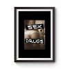 Sexy Girl Drug High Premium Matte Poster