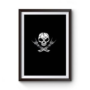 Skull Of Rock Premium Matte Poster