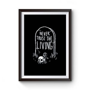 Skull Skeleton Coffin Grim Reaper Necklace Ring Premium Matte Poster