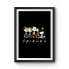 Snoopy My Peanuts My Family My Friends Premium Matte Poster
