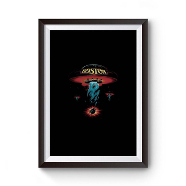 Spaceship Boston Premium Matte Poster