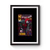 Spiderman Portrait Spiderverse Premium Matte Poster