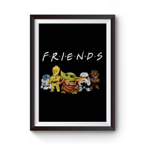 Star Wars And Friend Premium Matte Poster