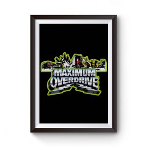 Stephen King Classic Maximum Overdrive Premium Matte Poster