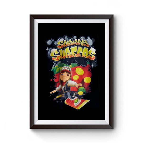 Subway Surfers Boys Street Games Premium Matte Poster