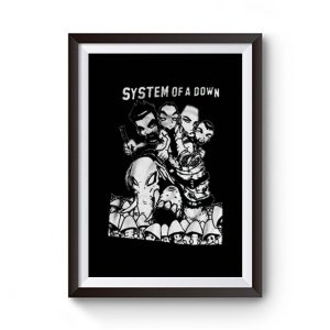 System Of A Down Hard Rock Band Premium Matte Poster