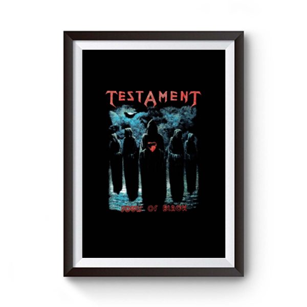 Testament Rapper Premium Matte Poster