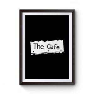 The Cafe Retro Premium Matte Poster