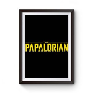 The Papalorian Mandalorian Star Wars Premium Matte Poster