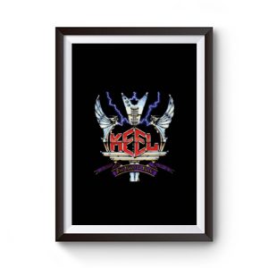 The Right To Rock Keel Band Premium Matte Poster