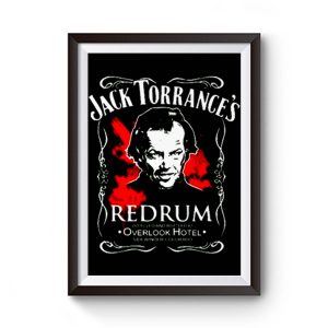 The Shining Jack Torrances Redrum Stephen King Kubrick Horror Movie Classic Premium Matte Poster