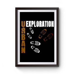 Urban Exploration Urbex Lost Places Premium Matte Poster