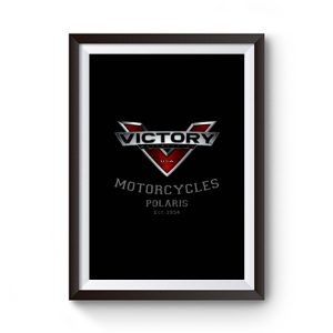 Victory Motorcycle Logo Premium Matte Poster