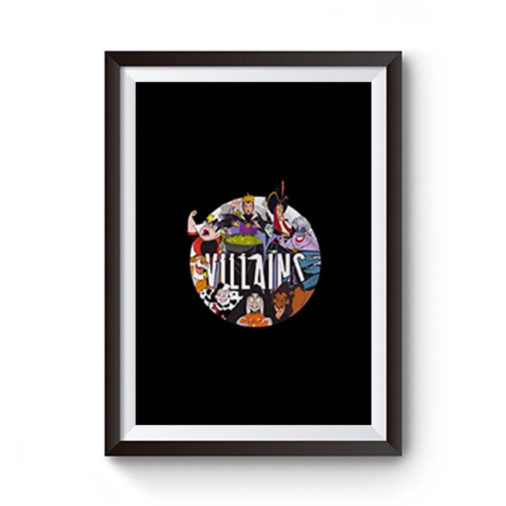 villains-disney-group-premium-matte-poster-posterpict