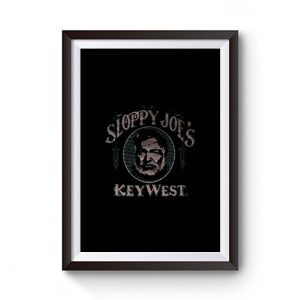 Vintage Sloppy Joes Key West Florida Premium Matte Poster