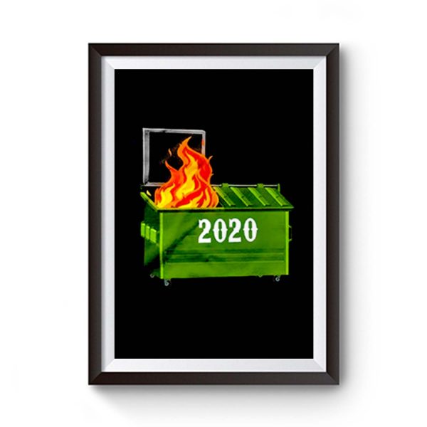 2020 is on fire Premium Matte Poster