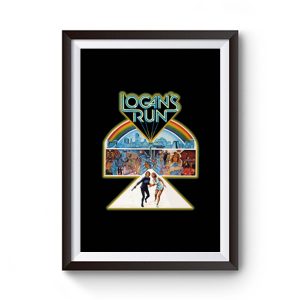 70s Sci Fi Classic Logans Run Poster Art Premium Matte Poster
