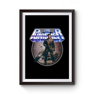 80s Comic Classic The Punisher Poster Art Premium Matte Poster
