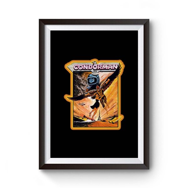 80s Disney Super Hero Classic Condorman Poster Art Premium Matte Poster