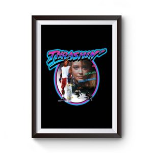 80s Skateboarding Classic Thrashin Poster Art Premium Matte Poster