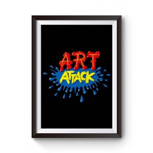 ART ATTACK Premium Matte Poster