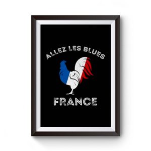 Allez Les Blues France Premium Matte Poster