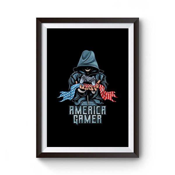 American Gamer Premium Matte Poster