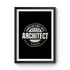 Architect Gift Premium Matte Poster