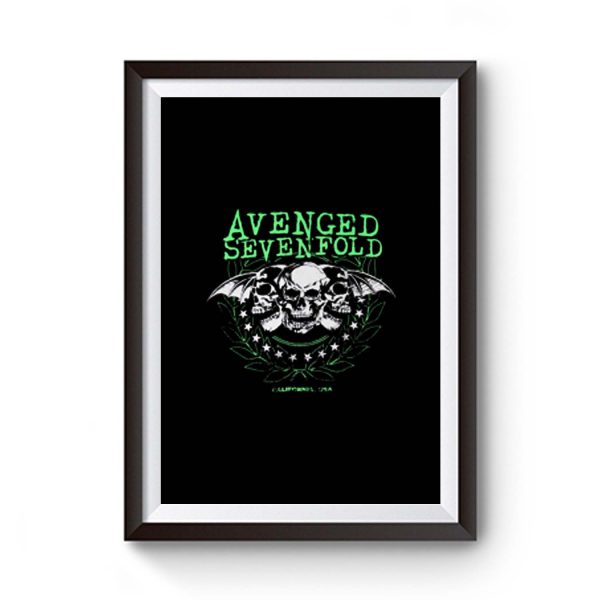 Avenged Sevenfold Punk Rock Band Premium Matte Poster