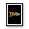 Back To The Future Logo Premium Matte Poster