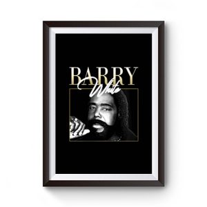 Barry White Vintage 90s Retro Premium Matte Poster