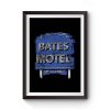 Bates Motel Old School distressed Premium Matte Poster