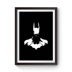 Batman Bust Premium Matte Poster