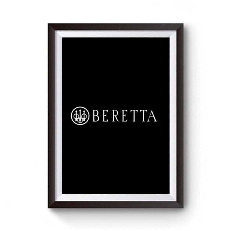 Beretta Logo Premium Matte Poster - posterpict.com