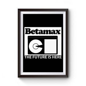 Betamax Retro Classic 1970s Premium Matte Poster