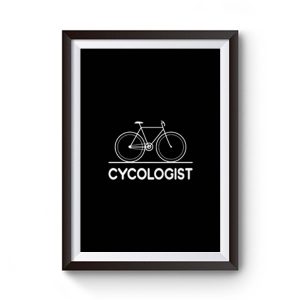 Bicycle Cycologist Premium Matte Poster