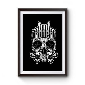Biker t Rock Tattoo Cool Skull Ba Premium Matte Poster