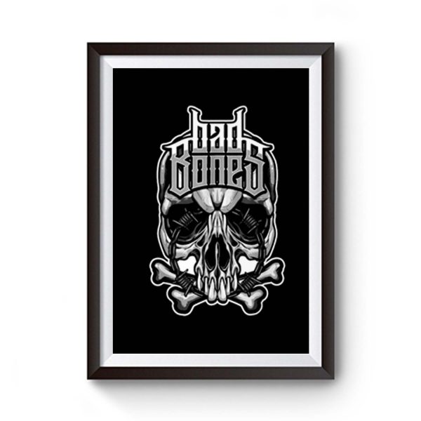 Biker t Rock Tattoo Cool Skull Ba Premium Matte Poster