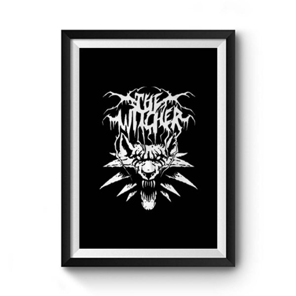 Black Metal Witcher Premium Matte Poster
