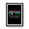 Bo Jackson Tecmo Bowl Oakland Raiders Premium Matte Poster