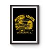 Boothill Saloon Biker Rally Single Stitch Pocket Premium Matte Poster