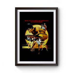 Bruce Lee Enter the Dragon 1978 Movie Premium Matte Poster