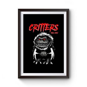 CRITTERS science fiction comedy horror Premium Matte Poster