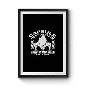 Capsule Corp Gravity Chamber Premium Matte Poster