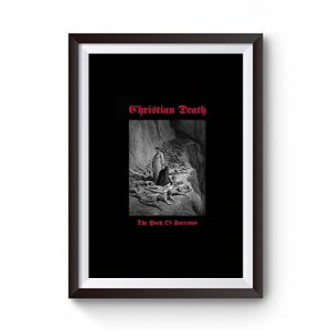 Christian Death Rozz Williams Deathrock Premium Matte Poster