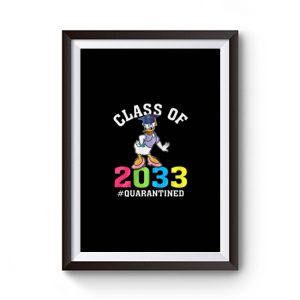 Class Of 2033 Daisy Kindergarten Quarantined Premium Matte Poster