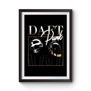 Daft Punk Vintage 90s Retro Premium Matte Poster