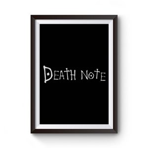 Death Note Premium Matte Poster