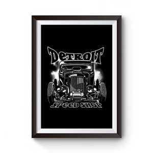 Detroit Speed Shop Deuce Coupe Premium Matte Poster