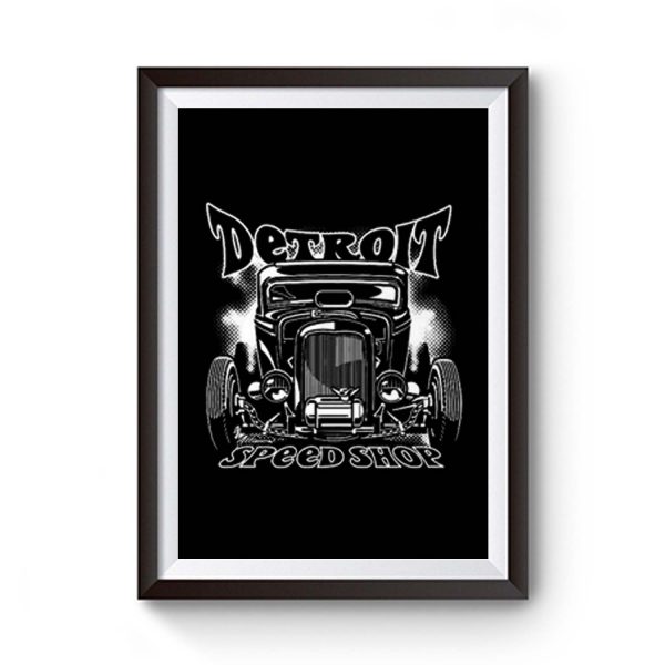 Detroit Speed Shop Deuce Coupe Premium Matte Poster